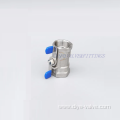 Stainless Steel BSP 1 Piece Ball Valve